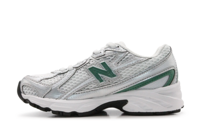 New Balance - Sneaker 740 Silver Metallic Green Kids