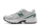 New Balance - Sneaker 740 Silver Metallic Green Kids