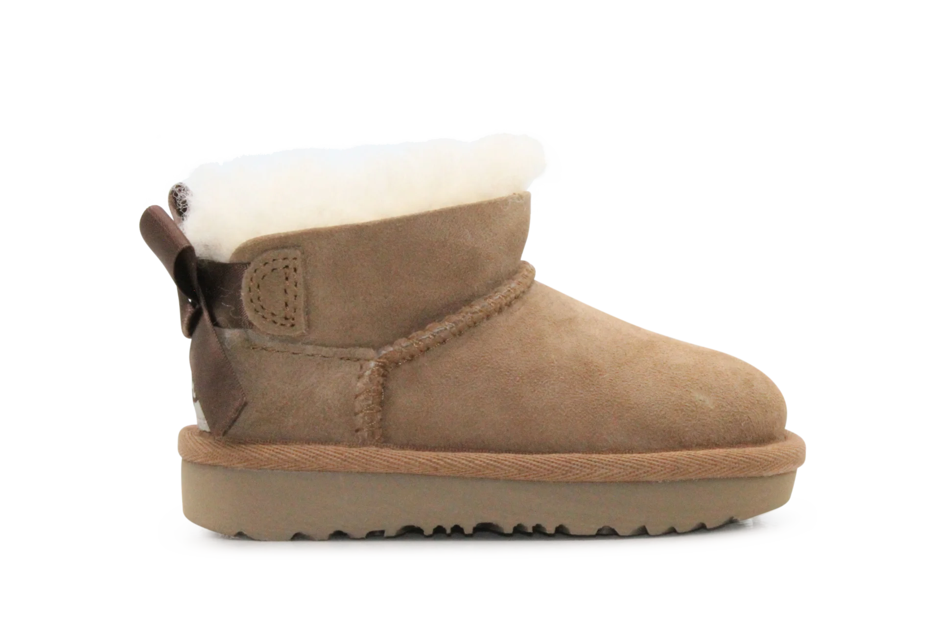Ugg Kids Ultra Mini Bailey Bow II Laars - Chestnut