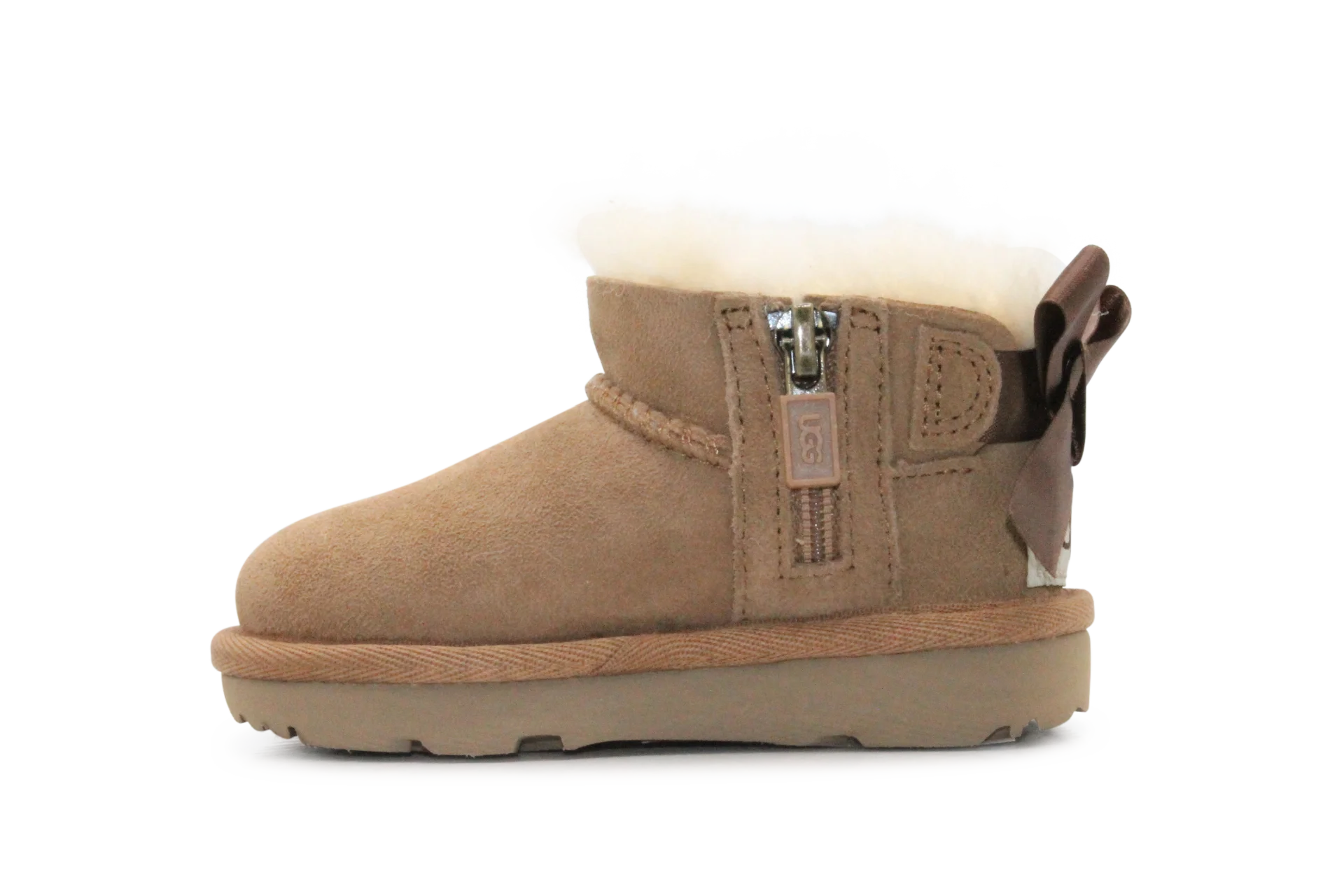 Ugg Kids Ultra Mini Bailey Bow II Laars - Chestnut