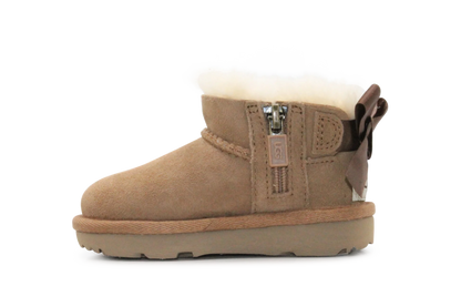 Ugg Kids Ultra Mini Bailey Bow II Laars - Chestnut