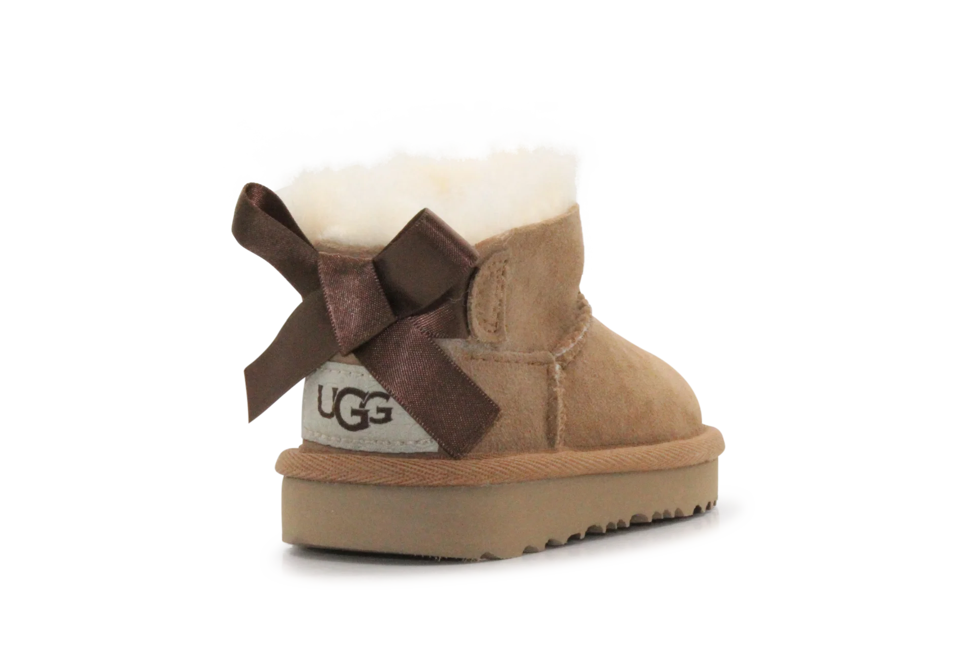 Ugg Kids Ultra Mini Bailey Bow II Laars - Chestnut
