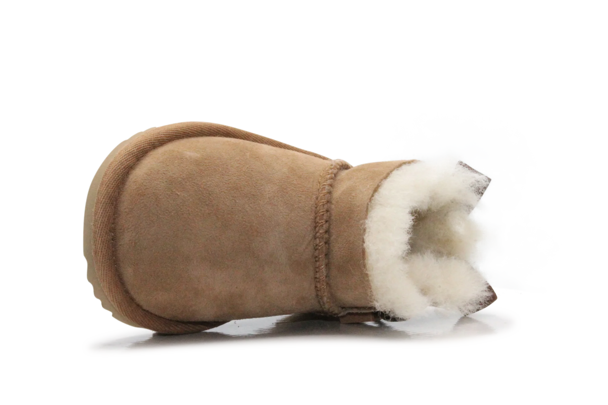 Ugg Kids Ultra Mini Bailey Bow II Laars - Chestnut