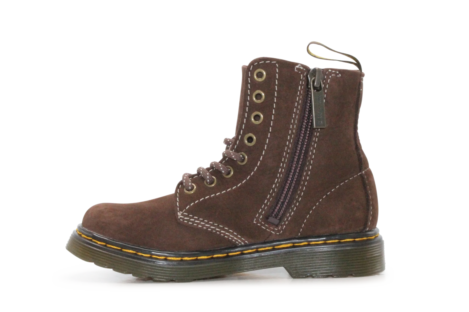 Dr. Martens Meisjes Boots 1460 - Pascal Dark Brown