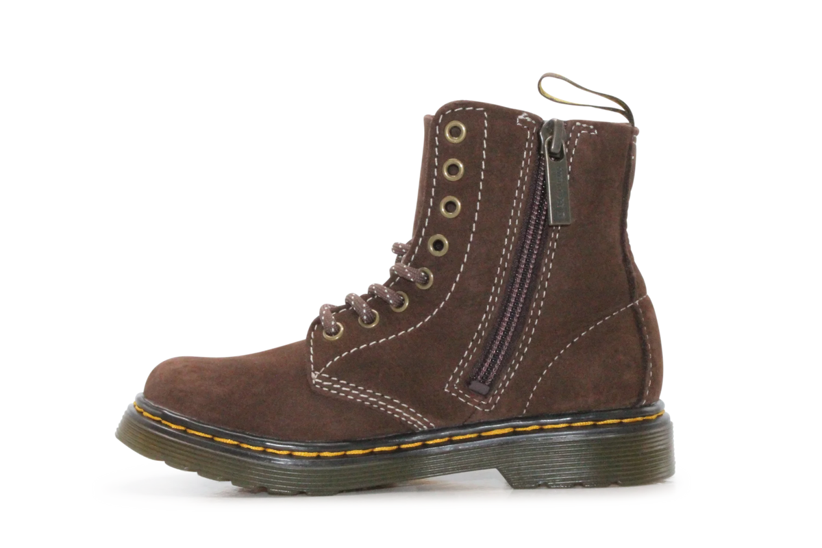 Dr. Martens Meisjes Boots 1460 - Pascal Dark Brown