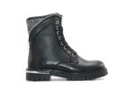 Hip Meisjes Veterboot H1040 - Zwart