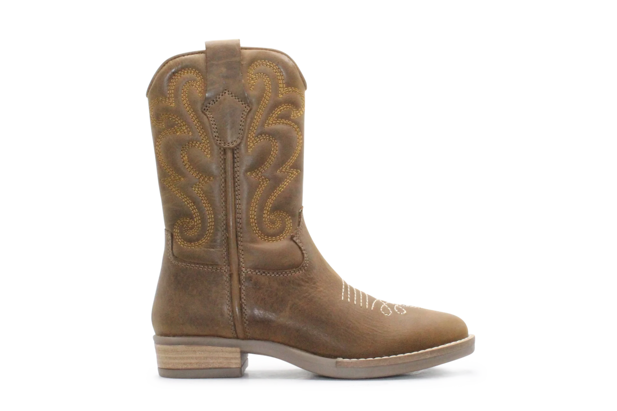 Hip Meisjes Laarzen H1106 - Cognac Nubuck