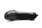 Giga G4486 Meisjes Boots Zwart Leer  – Smalle Pasvorm