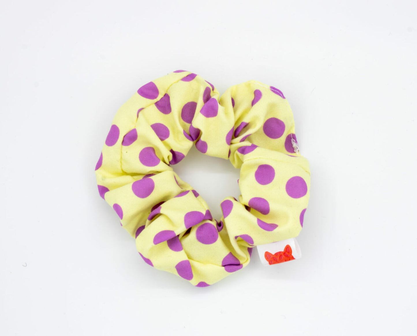 Colori Ribelle Scrunchie lilac dots
