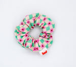 Colori Ribelle Scrunchie green hearts