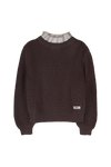 Baje Studio Trui Mai - Brown choco
