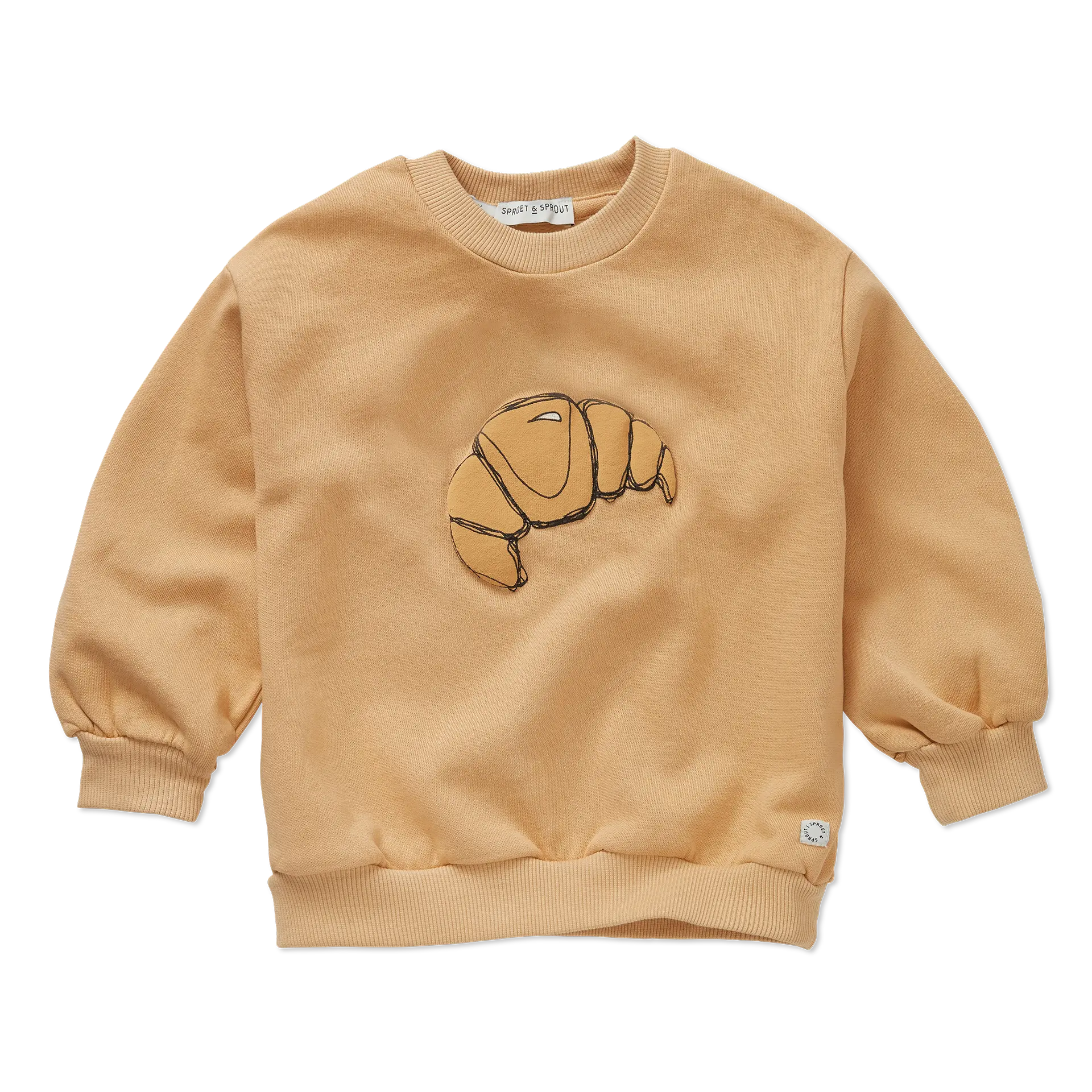 Sproet & Sprout Trui Croissant - Sand