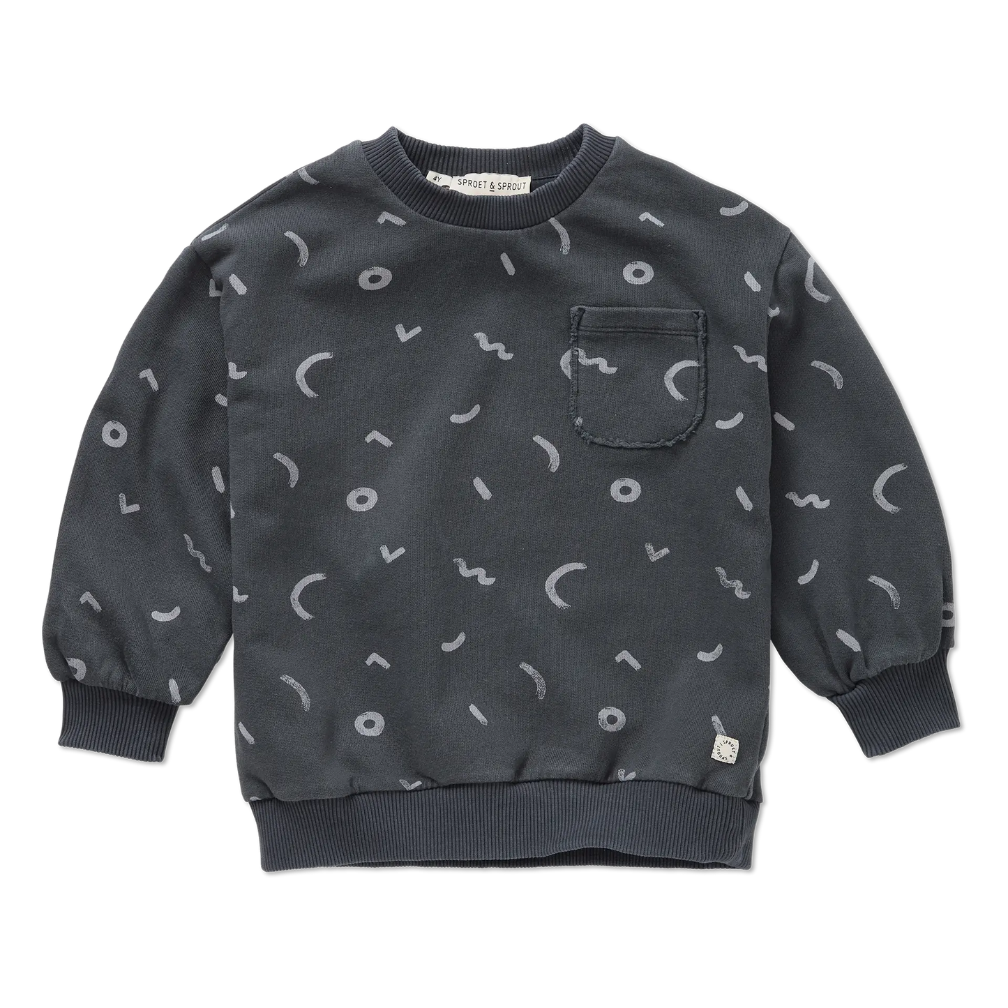 Sproet & Sprout Trui Painters Brush - Washed Black