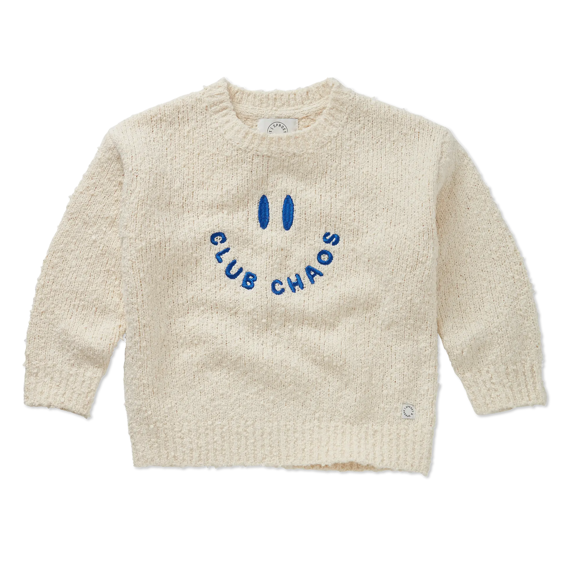 Sproet & Sprout Trui Boucle Club Chaos - Ivory Melee