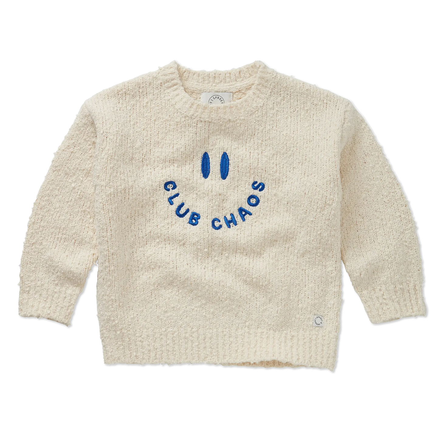 Sproet & Sprout Trui Boucle Club Chaos - Ivory Melee