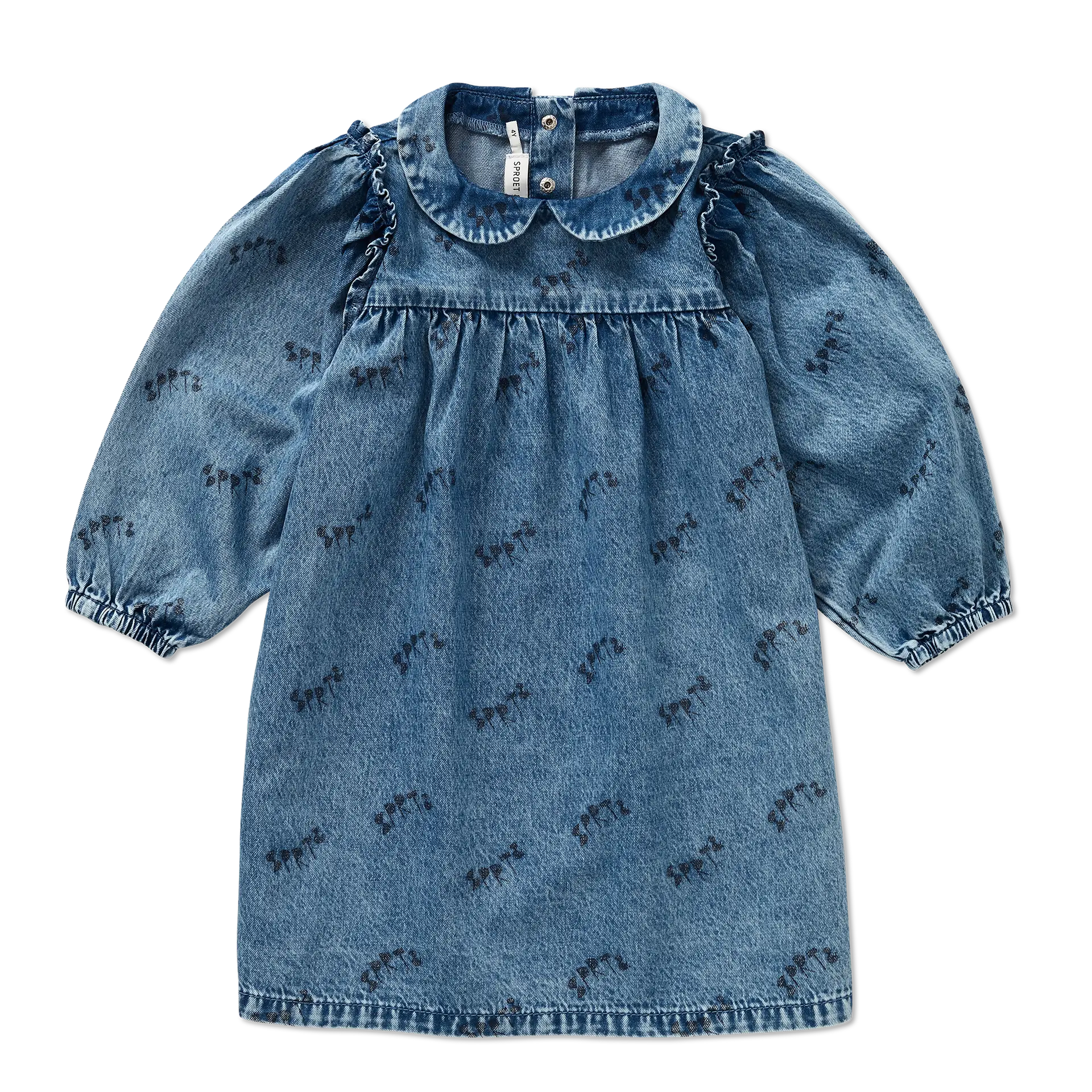 Sproet & Sprout Spijkerjurk - Blue Denim