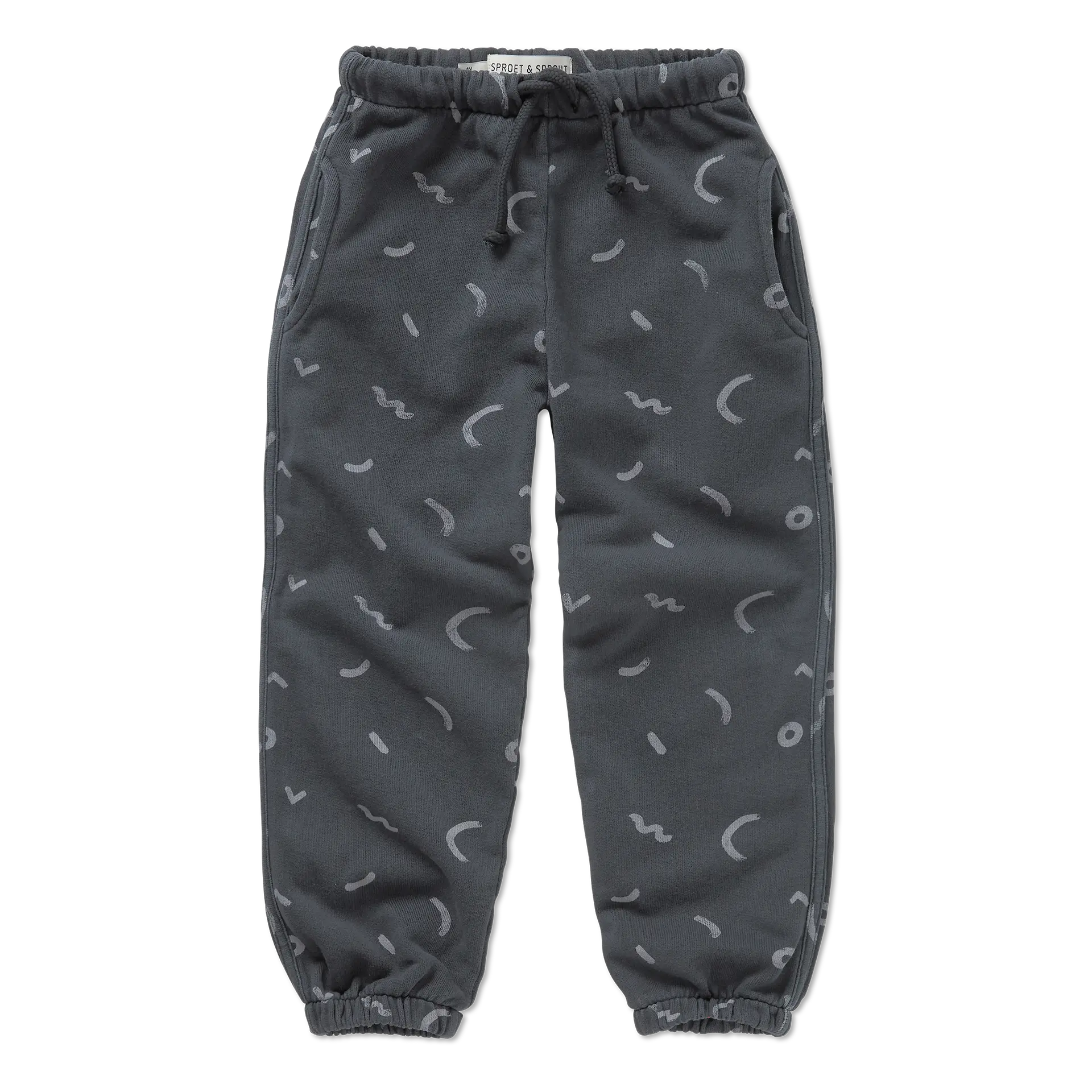 Sproet & Sprout Joggingbroek Painters Brush - Washed Black