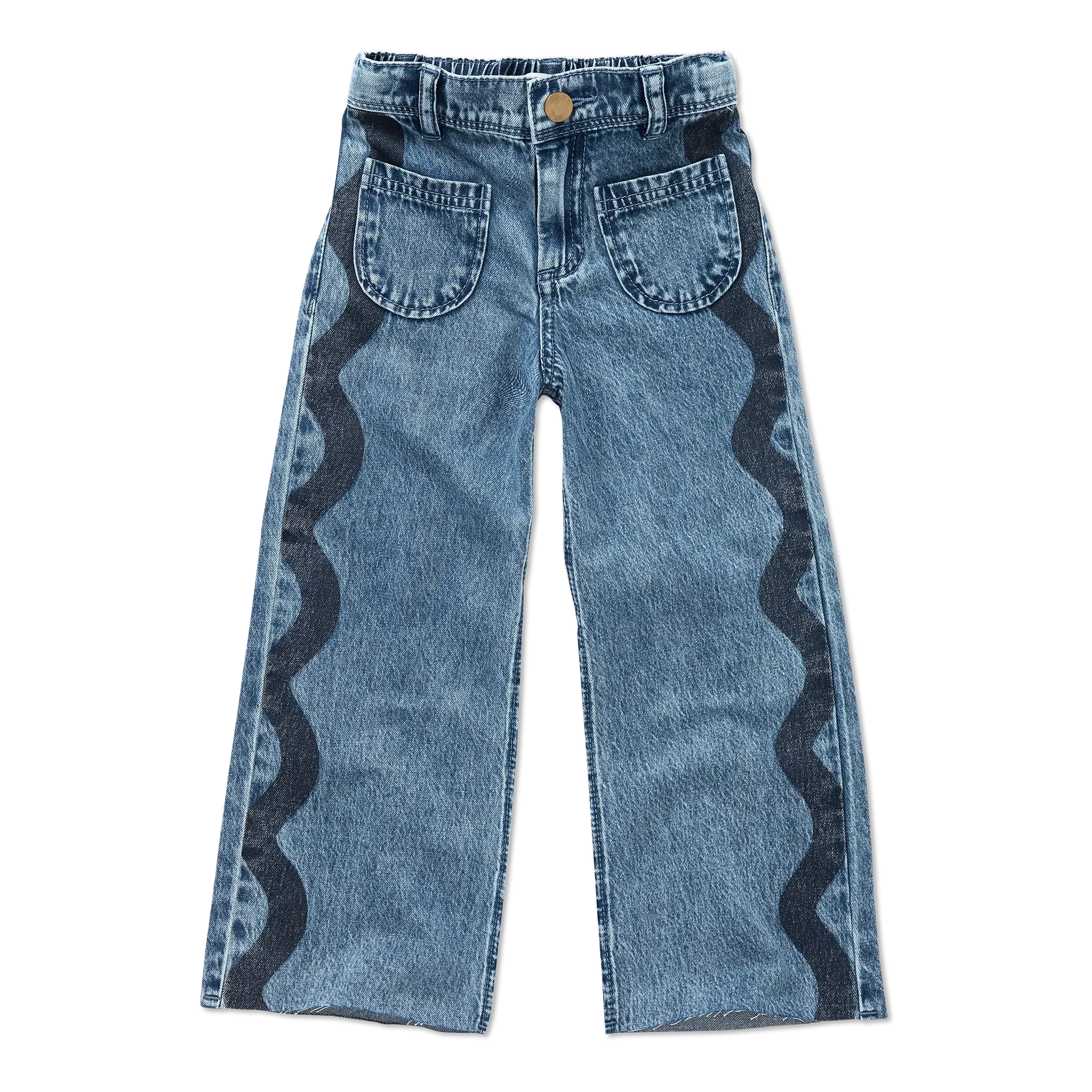 Sproet & Sprout Spijkerbroek Straight - Blue Denim