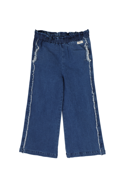 Baje Studio Broek Yoni - Blue denim
