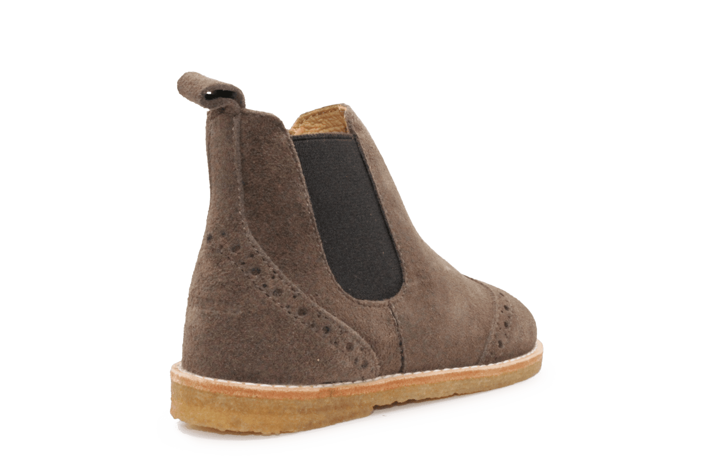 Angulus Chelsae Boots Instapper rits - Taupe - hatshoe