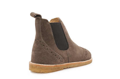 Angulus Chelsae Boots Instapper rits - Taupe - hatshoe