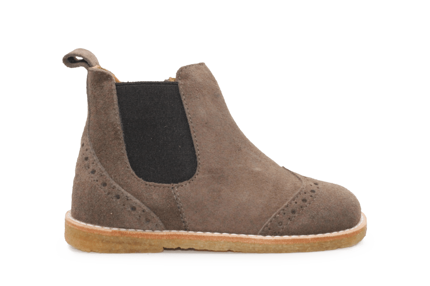 Angulus Chelsae Boots Instapper rits - Taupe - hatshoe