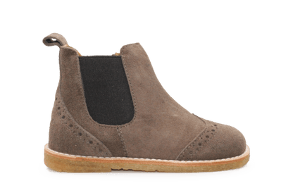 Angulus Chelsae Boots Instapper rits - Taupe - hatshoe
