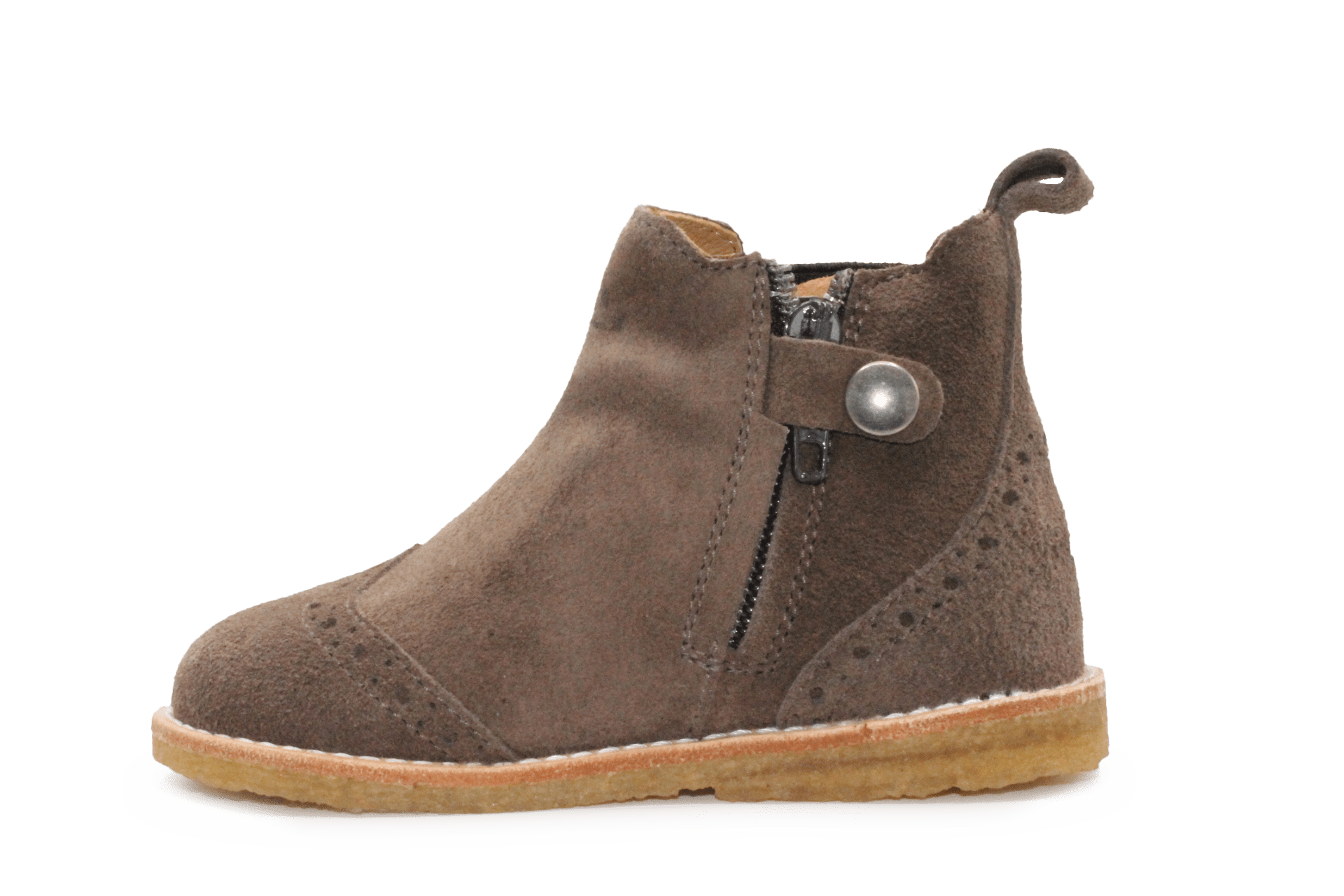Angulus Chelsae Boots Instapper rits - Taupe