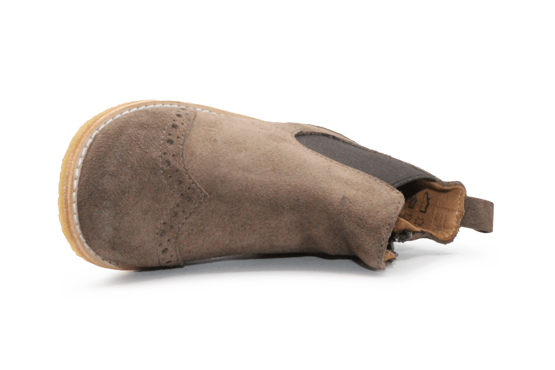 Angulus Chelsae Boots Instapper rits - Taupe