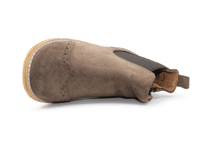 Angulus Chelsae Boots Instapper rits - Taupe - hatshoe