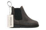 Angulus Chelsae Boots Met Rits - Donker Bruin - hatshoe