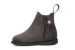 Angulus Chelsae Boots Met Rits - Donker Bruin - hatshoe