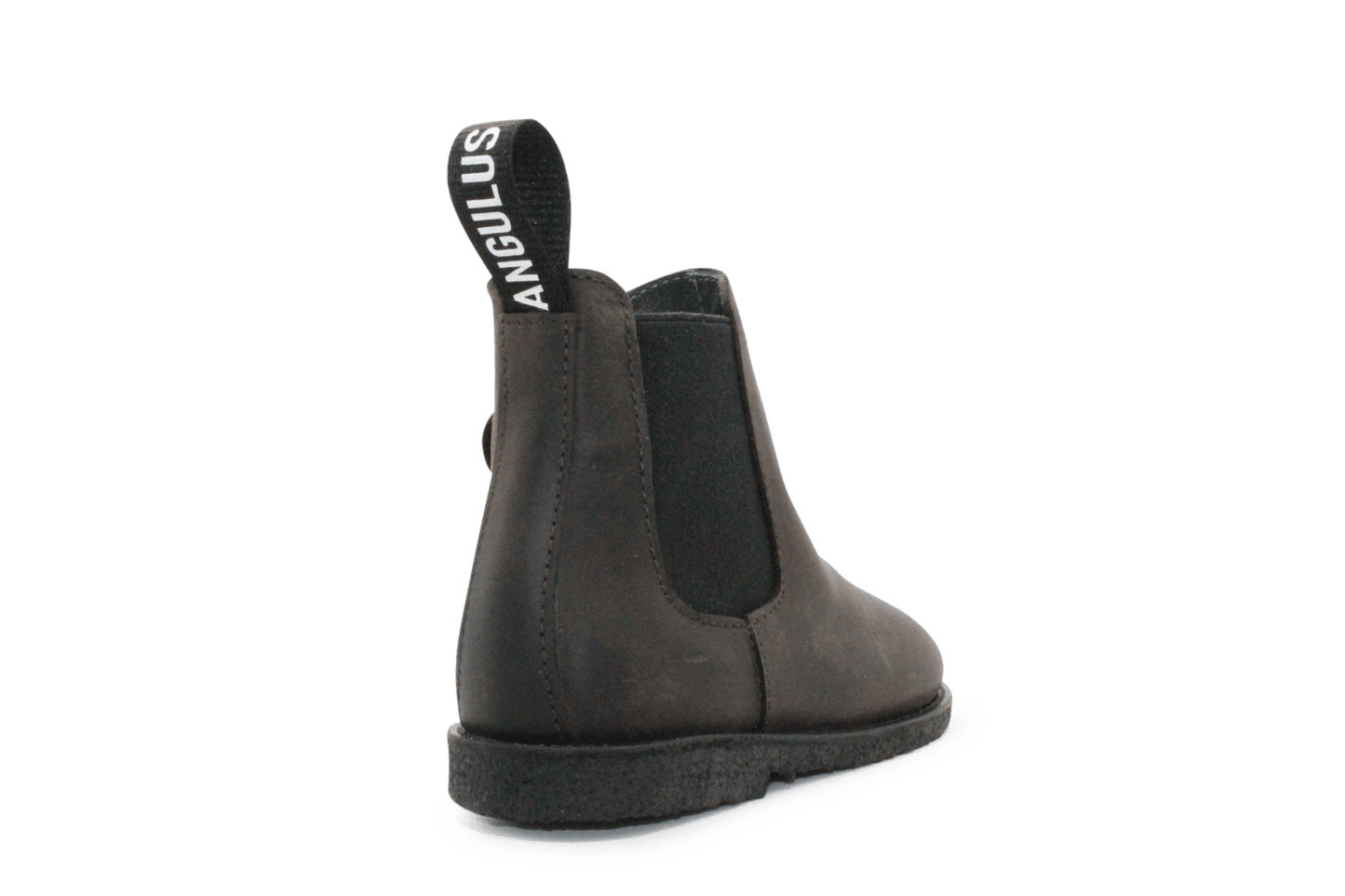 Angulus Chelsae Boots Met Rits - Donker Bruin - hatshoe