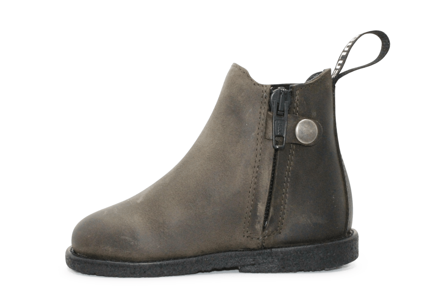 Angulus Chelsae Boots Met Rits - Olijf Groen - hatshoe
