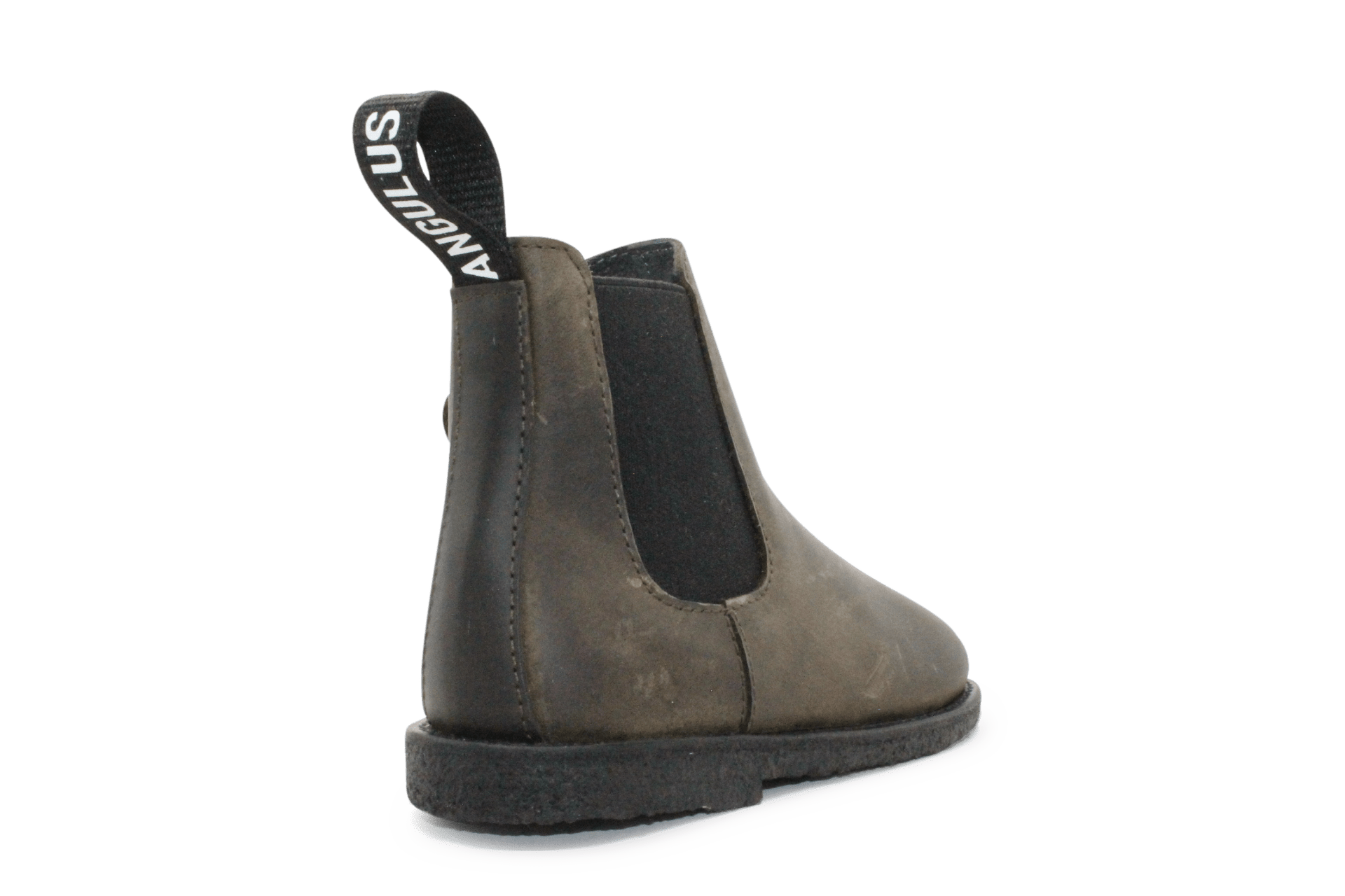 Angulus Chelsae Boots Met Rits - Olijf Groen