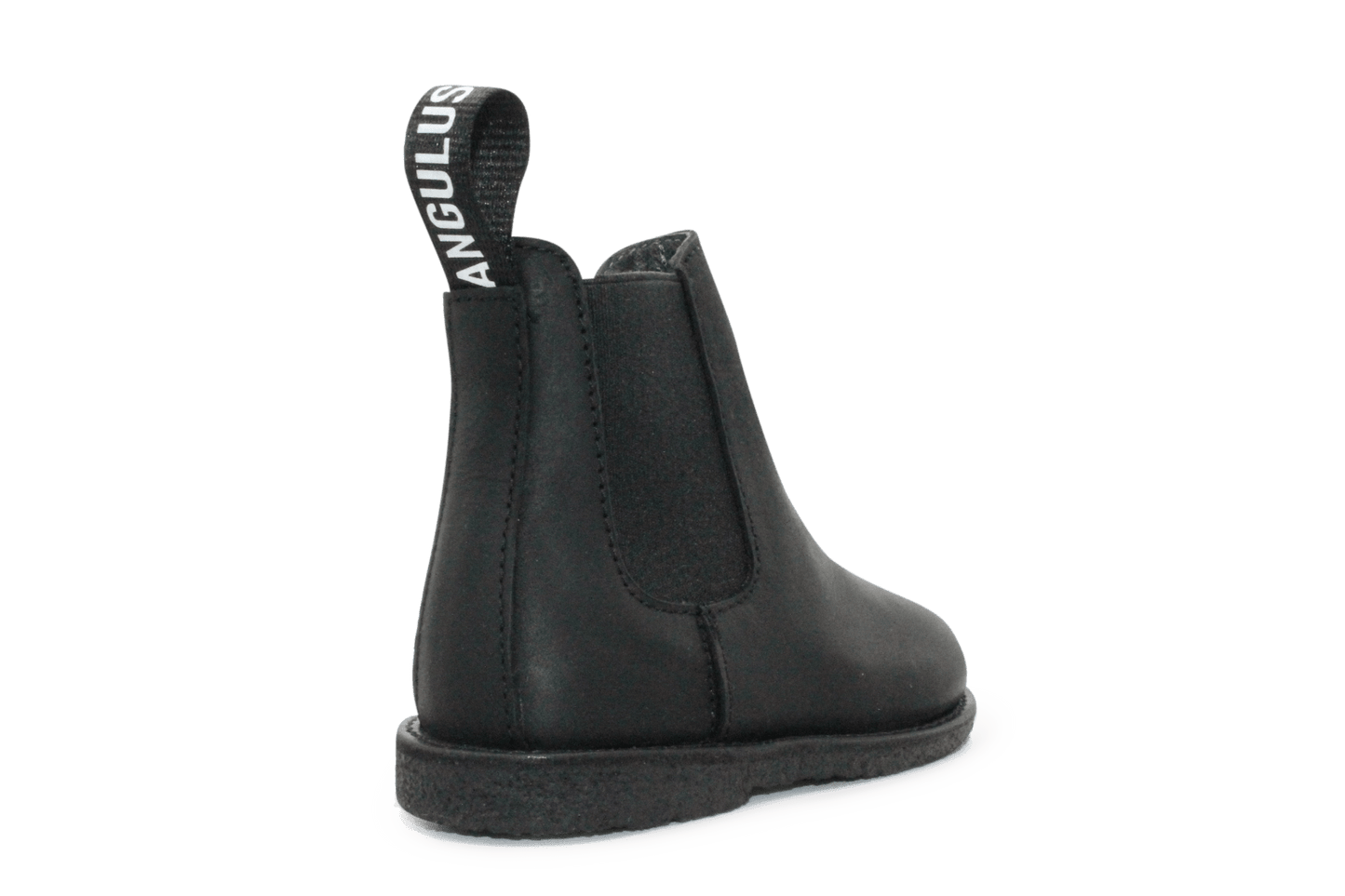 Angulus Chelsae Boots Met Rits - Zwart - hatshoe