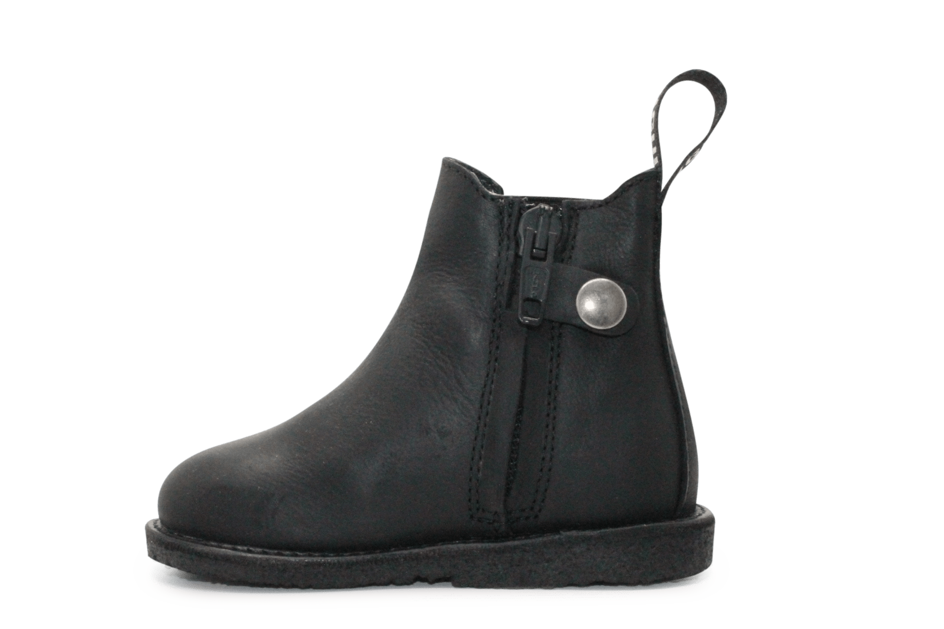 Angulus Chelsae Boots Met Rits - Zwart - hatshoe