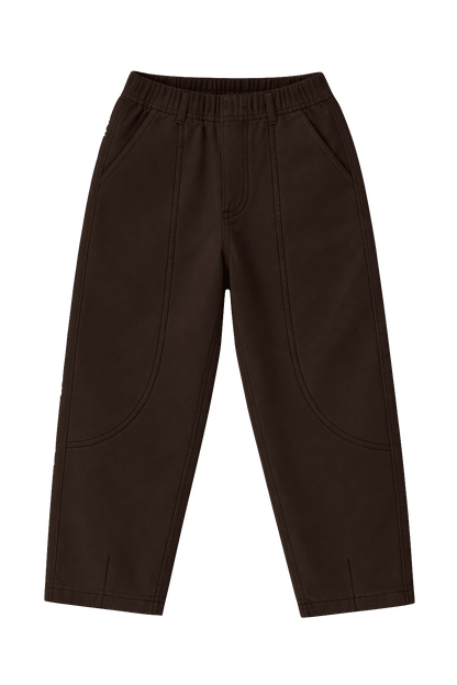 Baje Studio Broek Maeze - Brown choco - hatshoe