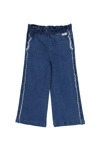 Baje Studio Broek Yoni - Blue denim - hatshoe
