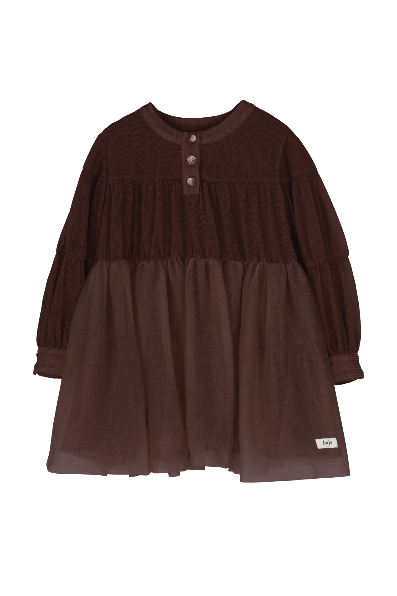 Baje Studio Jurk Julia - Copper brown - hatshoe
