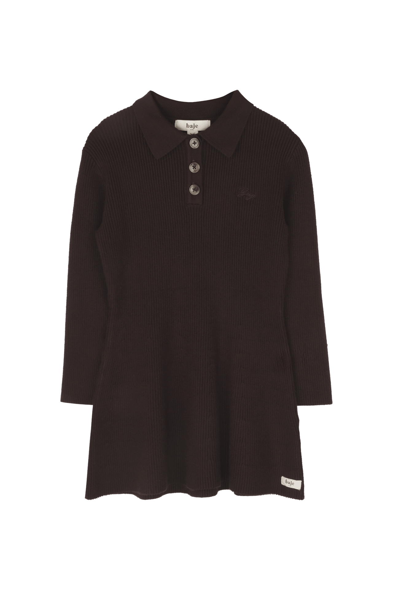 Baje Studio Jurk Norez - Brown choco - hatshoe