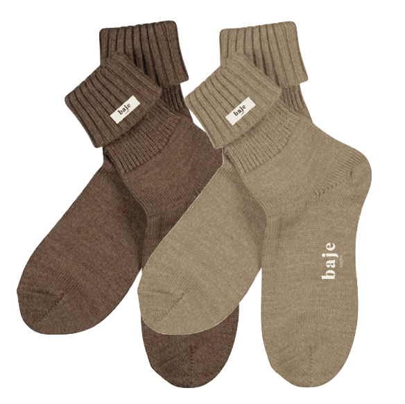 Baje Studio Sokken Beau - Brown dark
