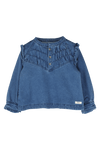 Baje Studio Trui Reeza - Blue denim - hatshoe