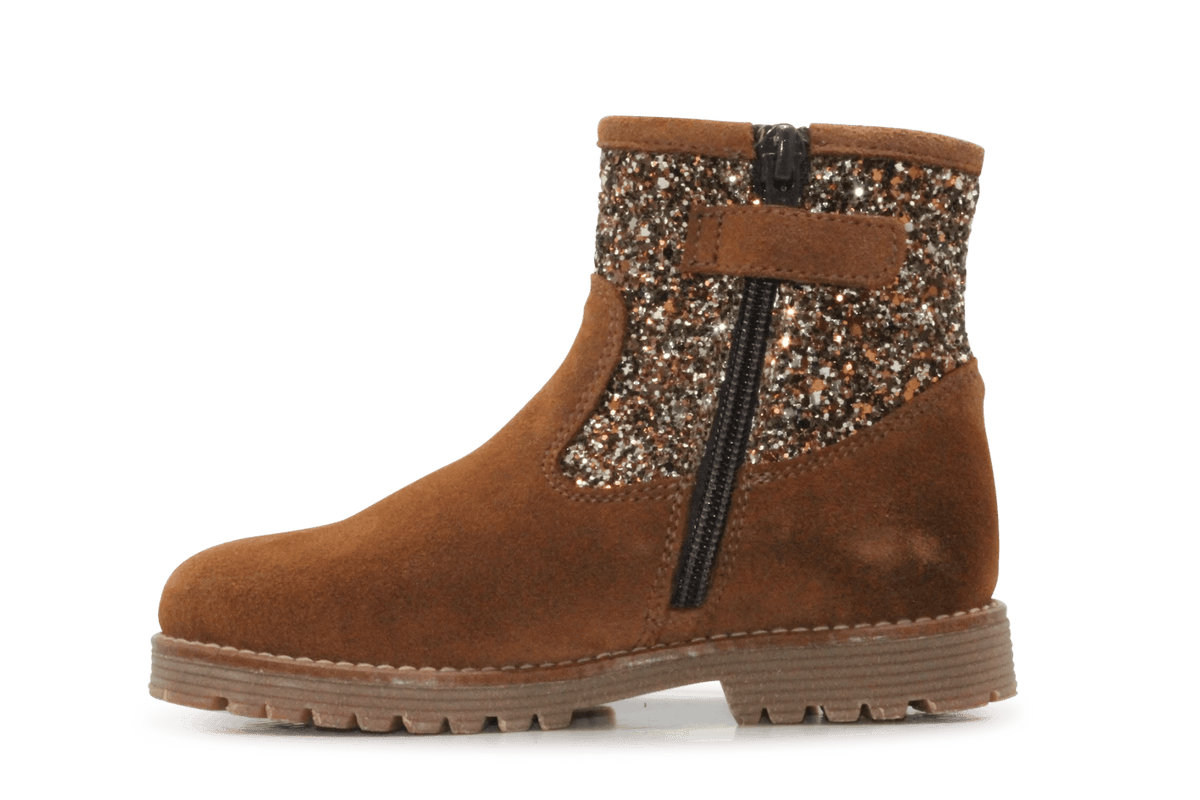 Beberlis Enkellaars 25651 - Cognac - hatshoe