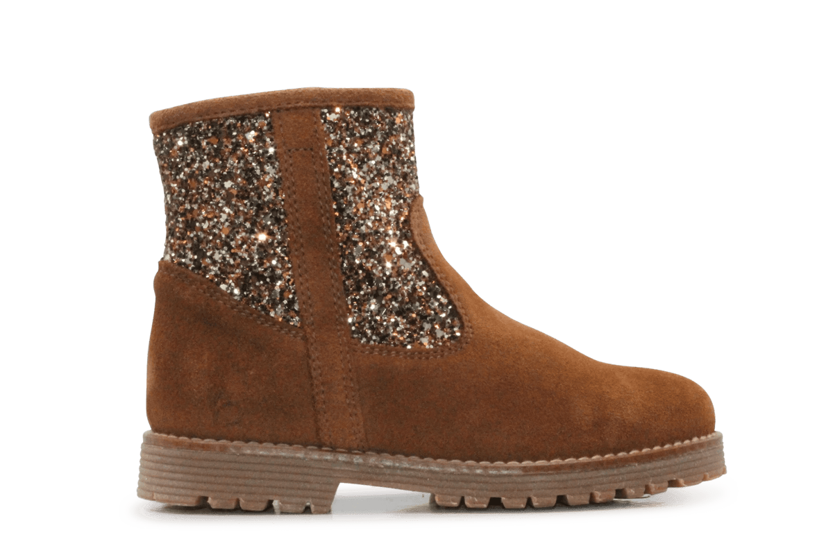 Beberlis Enkellaars 25651 - Cognac - hatshoe