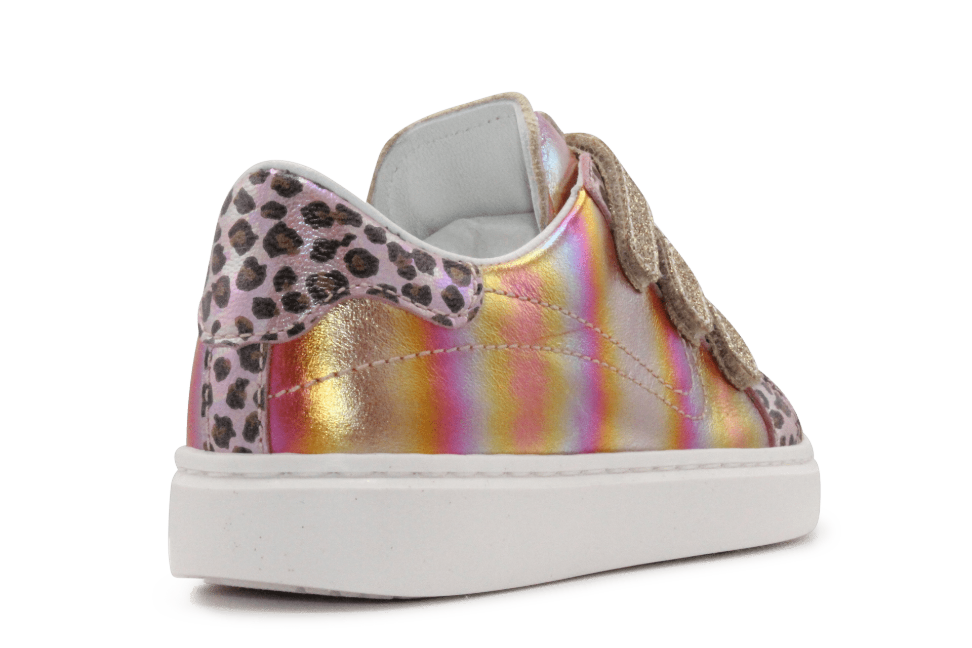 Beberlis Klittenband Schoen 24497 - Regenboog