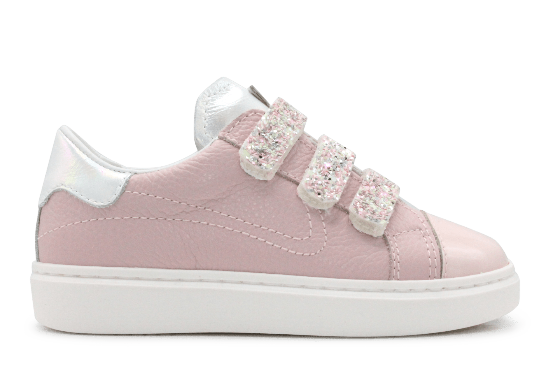 Beberlis Klittenband Schoen 24497 - Roze - hatshoe