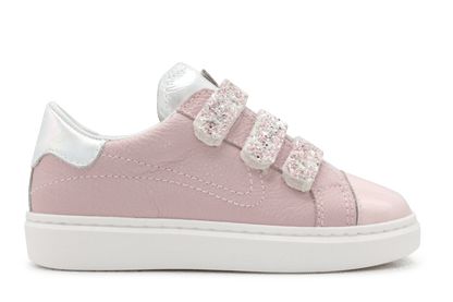 Beberlis Klittenband Schoen 24497 - Roze - hatshoe