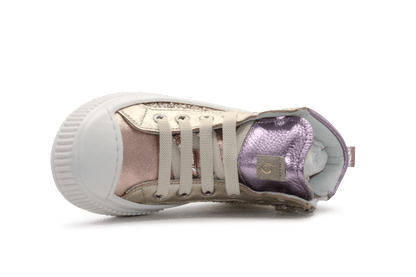 Beberlis Meisjes Sneaker Glitter - Multi - hatshoe