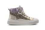 Beberlis Meisjes Sneaker Glitter - Multi - hatshoe